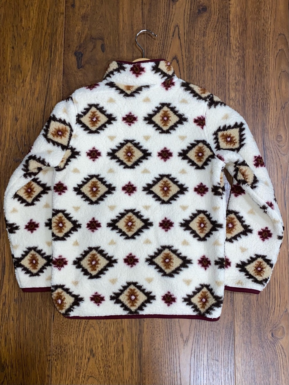 🐴 Gymboree Rustic Ranch Aztec Quarter-Zip Pullover - Picture 3 of 5